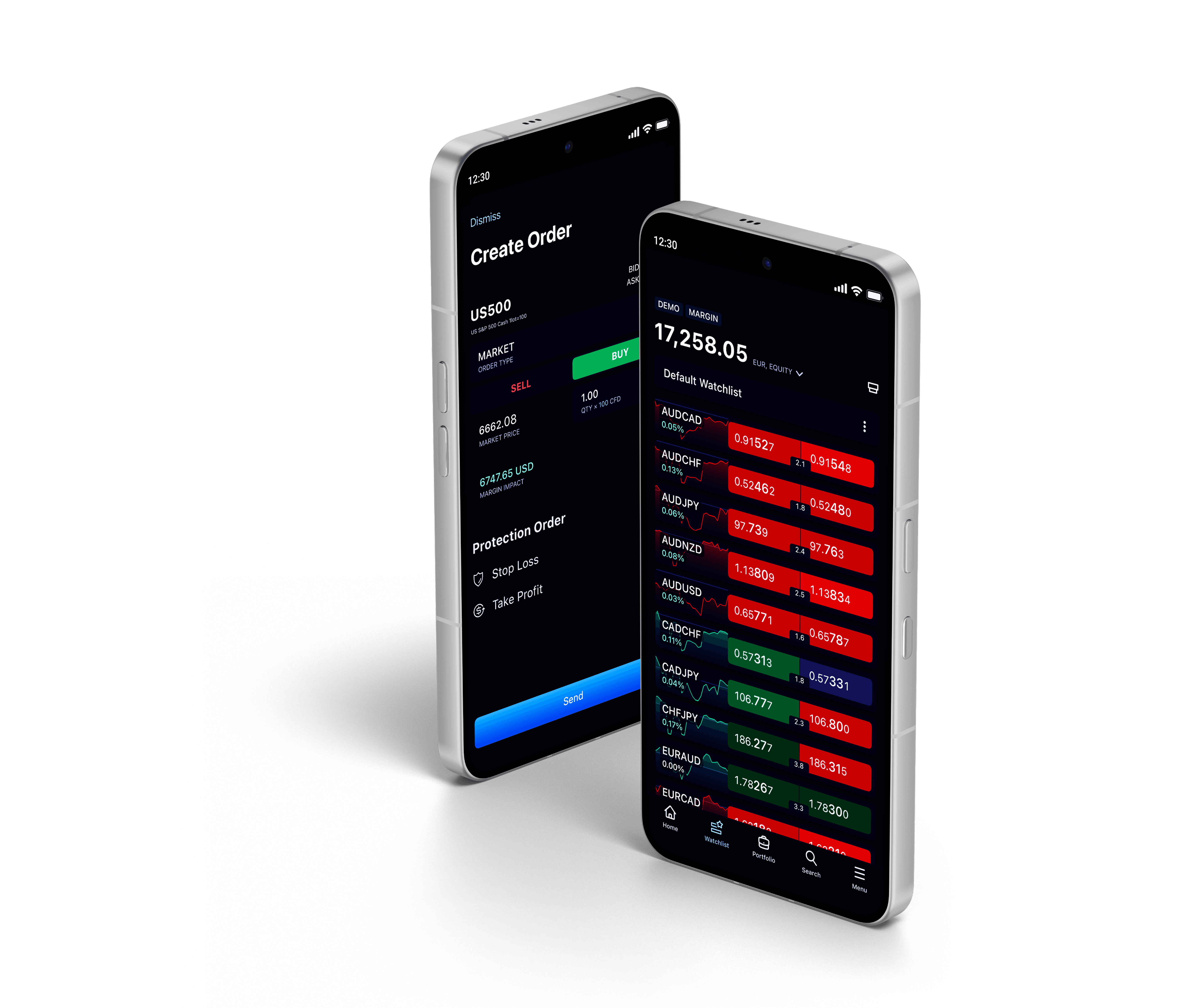 Start using the 24markets<span style="font-weight: 400">.com</span> <br> Trading App